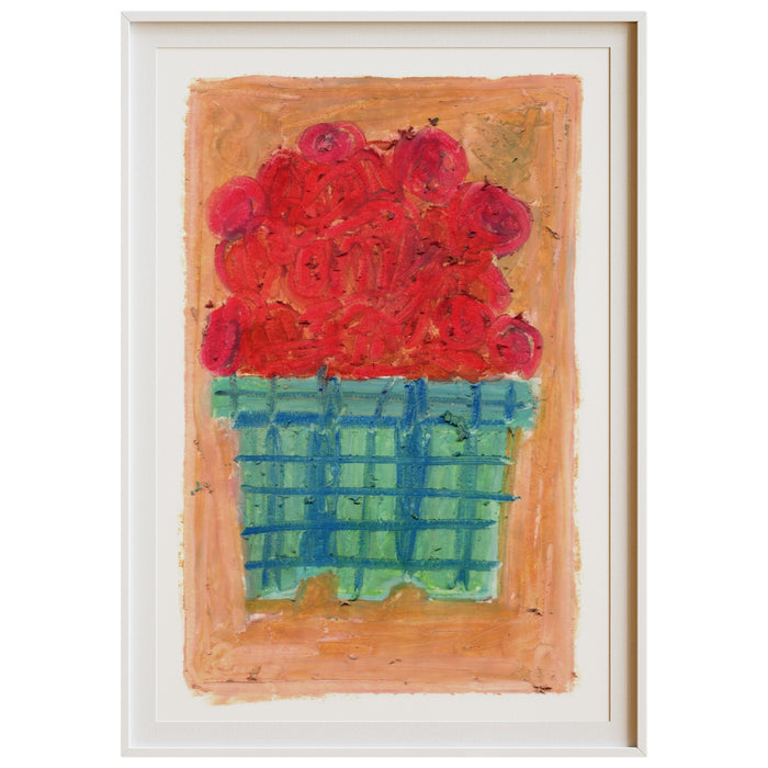 Limited Edition Fine Art Giclee Print | "Cherry Basket"