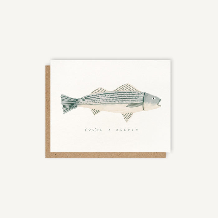 You're a Keeper - Love & Friendship Card