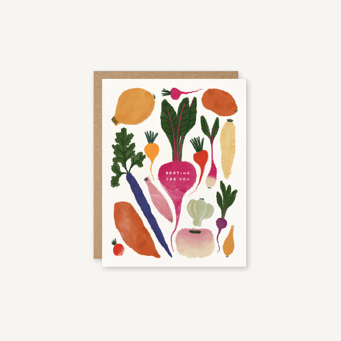 Rooting For You - Encouragement, Sympathy, Love & Friendship Card