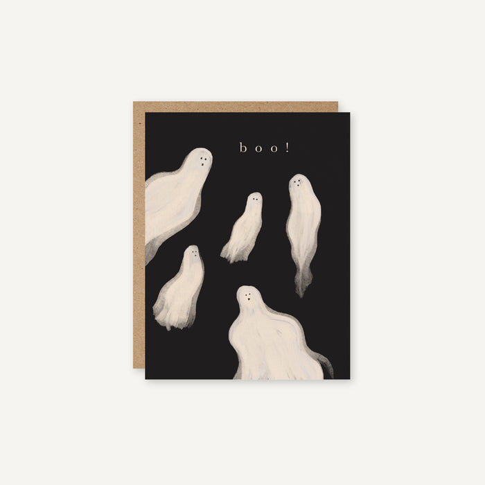 Boo! - Seasonal Fall, Autumn & Halloween Card