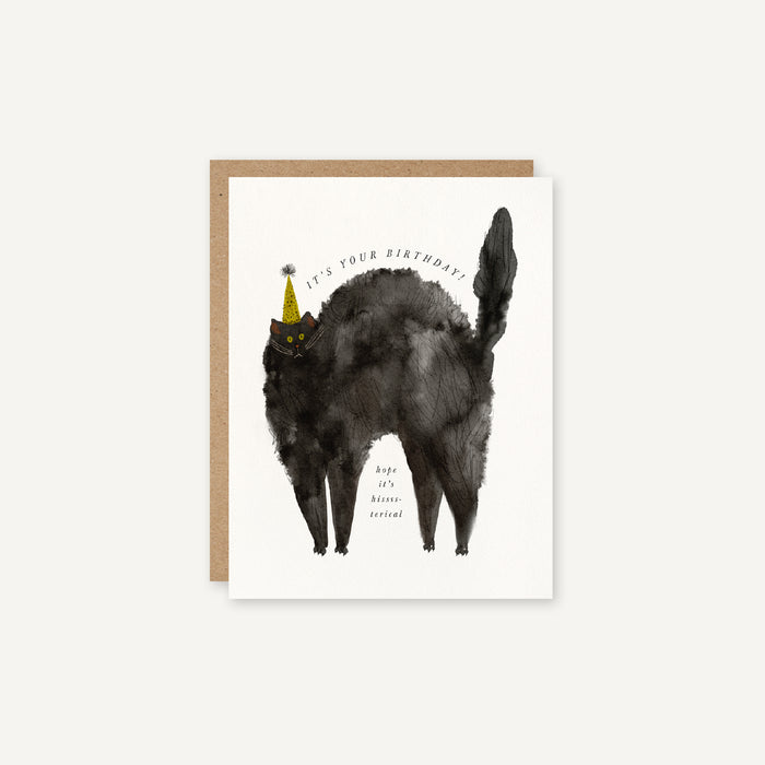 Hiss-terical - Seasonal Fall & Autumn Birthday Card