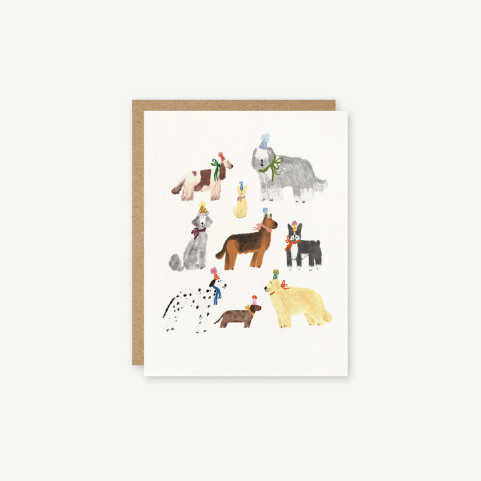 Party Dogs - Birthday, Celebration, Congratulations Card