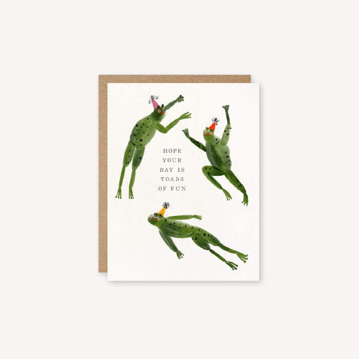 Party Toad - Birthday & Celebration Card