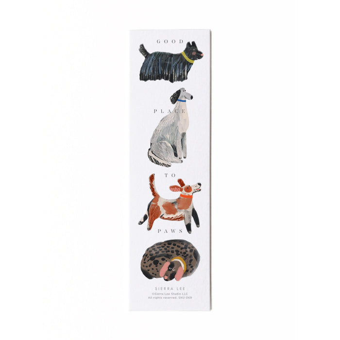 Good Place to Paws - Dog Bookmark